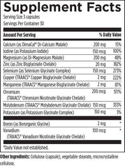 Designs for Health Complete Mineral Complex 90 Capsules