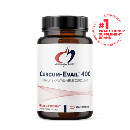 Designs for Health Curcum-Evail 400 120 Softgels