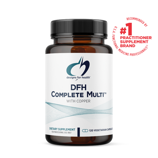 Designs for Health DFH Complete Multi with Copper 120 Capsules