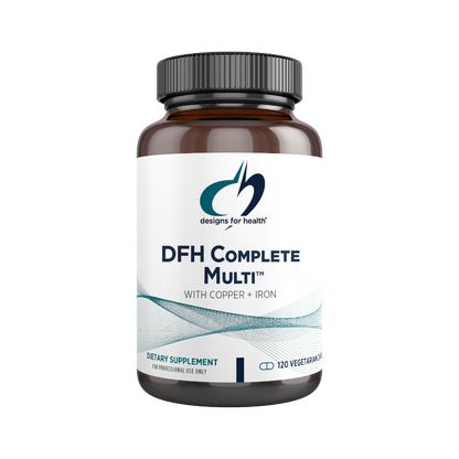 Designs for Health DFH Complete Multi with Copper + Iron 120 Capsules