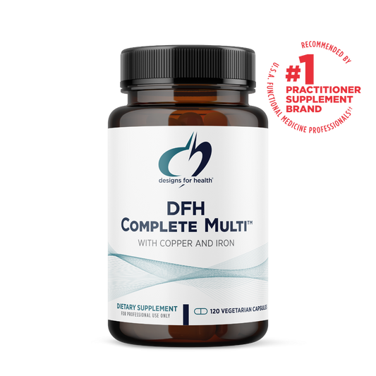 Designs for Health DFH Complete Multi with Copper + Iron 120 Capsules