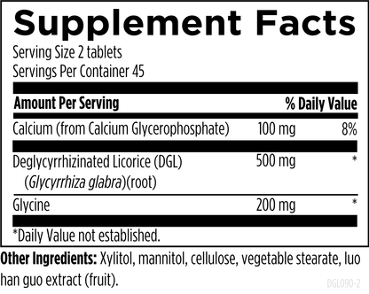 Designs for Health DGL Synergy 90 Tab