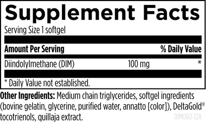 Designs for Health DIM-Evail 60 Softgels