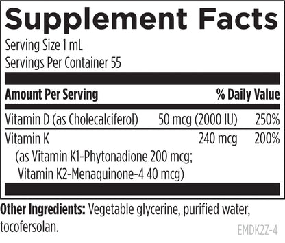 Designs for Health Emulsi-D3 Synergy 59mL Liquid