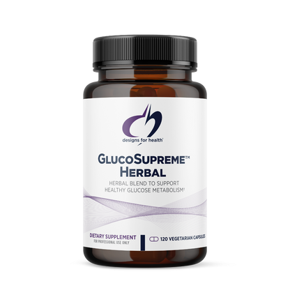 Designs for Health GlucoSupreme Herbal 120 Veg Capsules