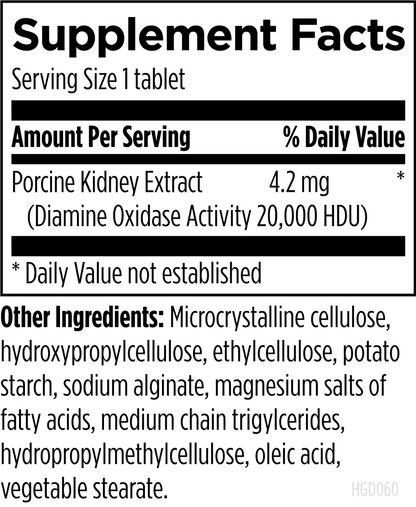 Designs for Health HistaGest-DAO 60 Capsules
