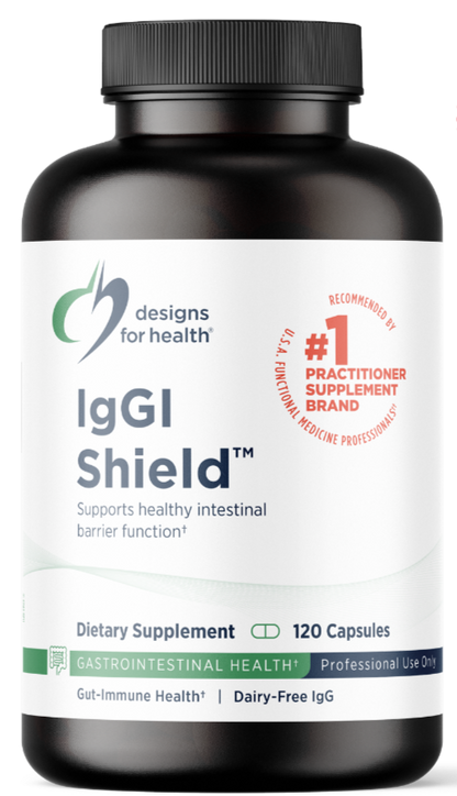 Designs for Health IgGI Shield 120 Capsules