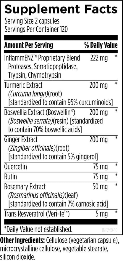 Designs for Health Inflammatone 240 Capsules