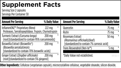 Designs for Health Inflammatone 60 Capsules