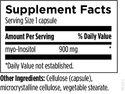 Designs for Health Inositol 120 Capsules