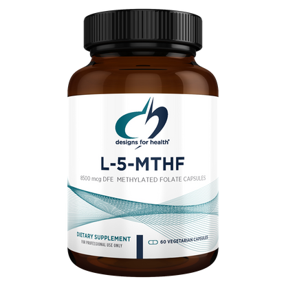 Designs for Health L-5-MTHF 8500 mcg 60 Capsules
