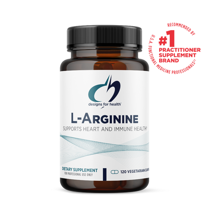 Designs for Health L-Arginine 120 Capsules