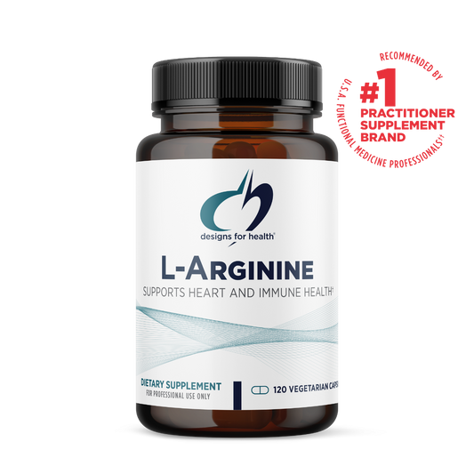 Designs for Health L-Arginine 120 Capsules