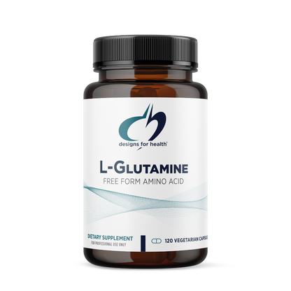 Designs for Health L-Glutamine 120 Capsules