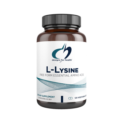 Designs for Health L-Lysine 120 Capsules