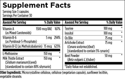 Designs for Health LV-GB Complex 90 Capsules