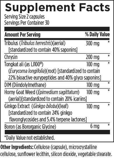 Designs for Health LibidoStim-M 60 Capsules