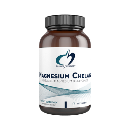 Designs for Health Magnesium Chelate 120 Tablets