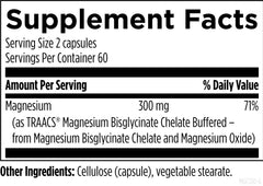 Designs for Health Magnesium Glycinate Complex 120 Capsules
