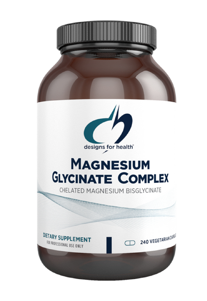 Designs for Health Magnesium Glycinate Complex 240 Capsules