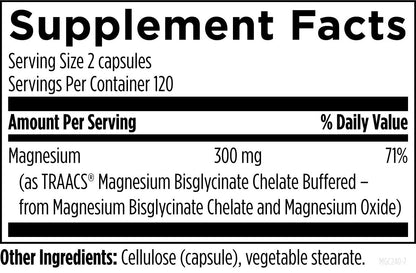 Designs for Health Magnesium Glycinate Complex 240 Capsules