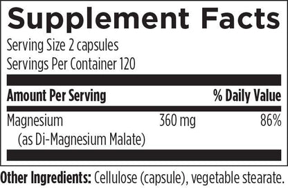 Designs for Health Magnesium Malate 240 Capsules
