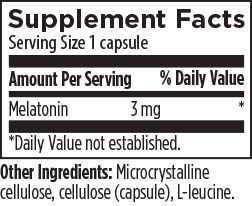 Designs for Health Melatonin 60 Capsules