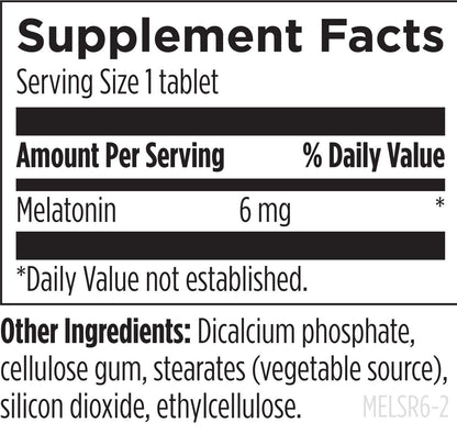 Designs for Health Melatonin SRT 60 Tablets