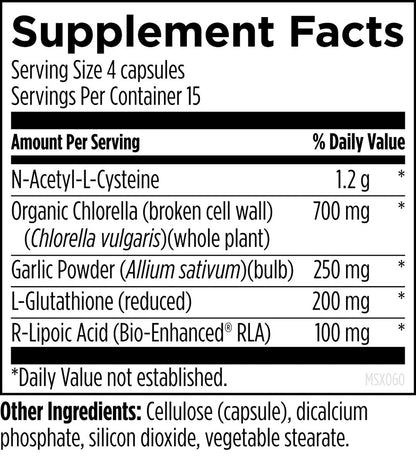 Designs for Health Metal-X-Synergy 60 Capsules