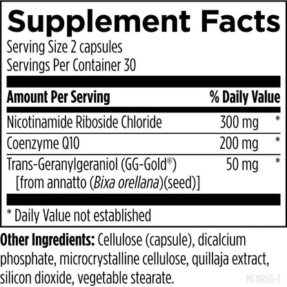 Designs for Health Mito-NR 60 Veg Capsules