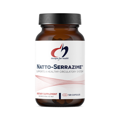 Designs for Health Natto-Serrazime 120 Capsules