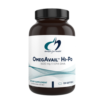 Designs for Health OmegAvail Hi-Po 120 Softgels