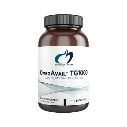 Designs for Health OmegAvail TG1000 60 Softgels
