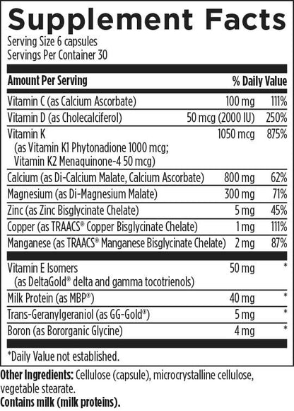 Designs for Health OsteoForce Supreme 180 Capsules