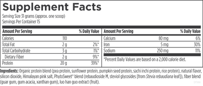 Designs for Health Phytotein Vanilla 465g