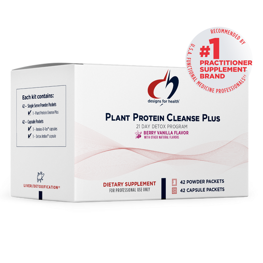 Designs for Health Plant Protein Cleanse Plus Detox Program 21 day Kit