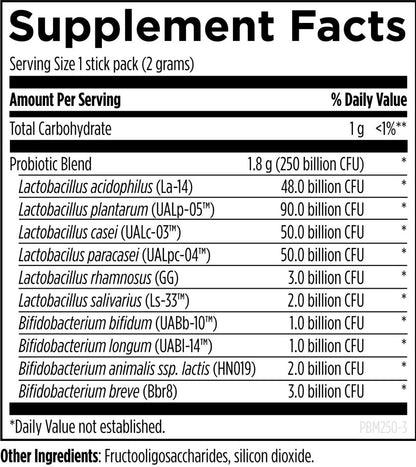 Designs for Health ProbioMed 250 14 Sticks