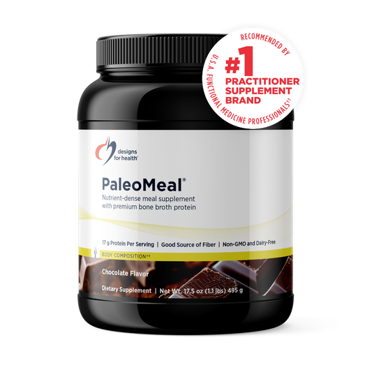 Designs for Health Pure PaleoComplete Chocolate 510g Powder