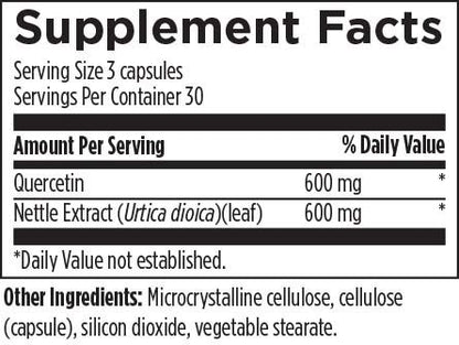 Designs for Health Quercetin + Nettles 90 Capsules