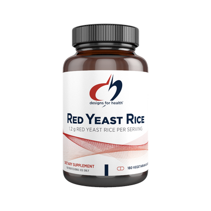 Designs for Health Red Yeast Rice 180 Capsules