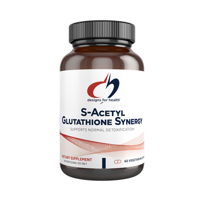 Designs for Health S-Acetyl Glutathione Synergy 60 Capsules