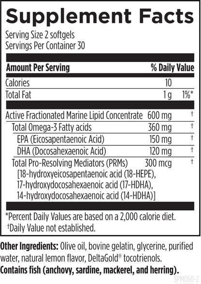 Designs for Health SPM Supreme 60 Softgels
