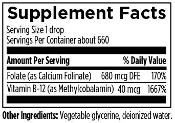 Designs for Health Super Liquid Folate 30mL