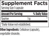 Designs for Health Taurine 120 Capsules