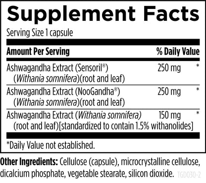 Designs for Health TriGandha 30 Capsules