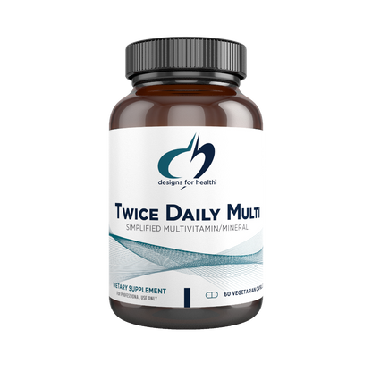 Designs for Health Twice Daily Multi 60 Capsules