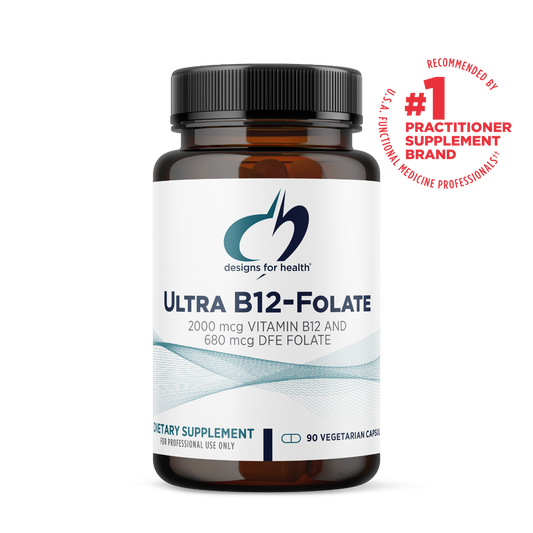 Designs for Health Ultra B12-Folate 90 Capsules