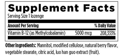 Designs for Health Vitamin B12 60 Lozenges
