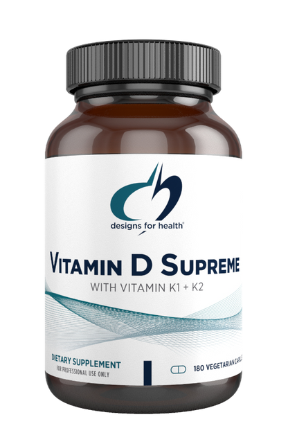Designs for Health Vitamin D Supreme 180 Capsules