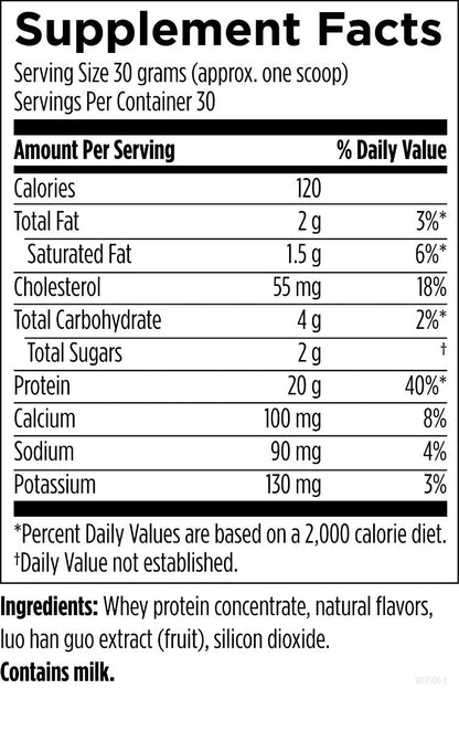 Designs for Health Whey Cool Vanilla 900g Powder